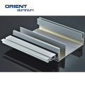 Good quality custom design anodized aluminium profiles extrusion